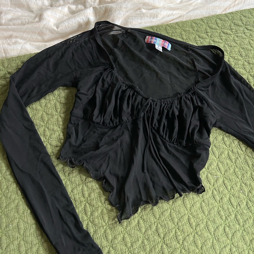 Urban outfitters mesh going out top